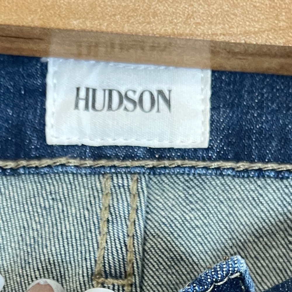 Hudson Womens Jeans Size 29 Blue Natalie Midrise Slim Boyfriend Denim Bottoms - Picture 3 of 11